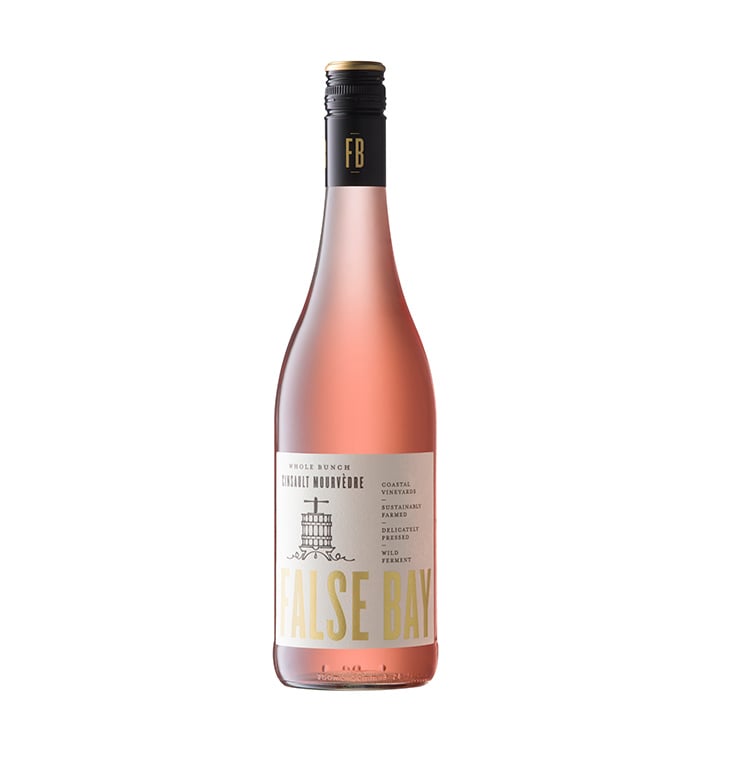 False Bay Whole Bunch Cinsault Mourvedre Rose 2019 South Africa