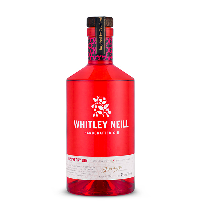 Whitley Neill Handcrafted Raspberry Gin 70cl