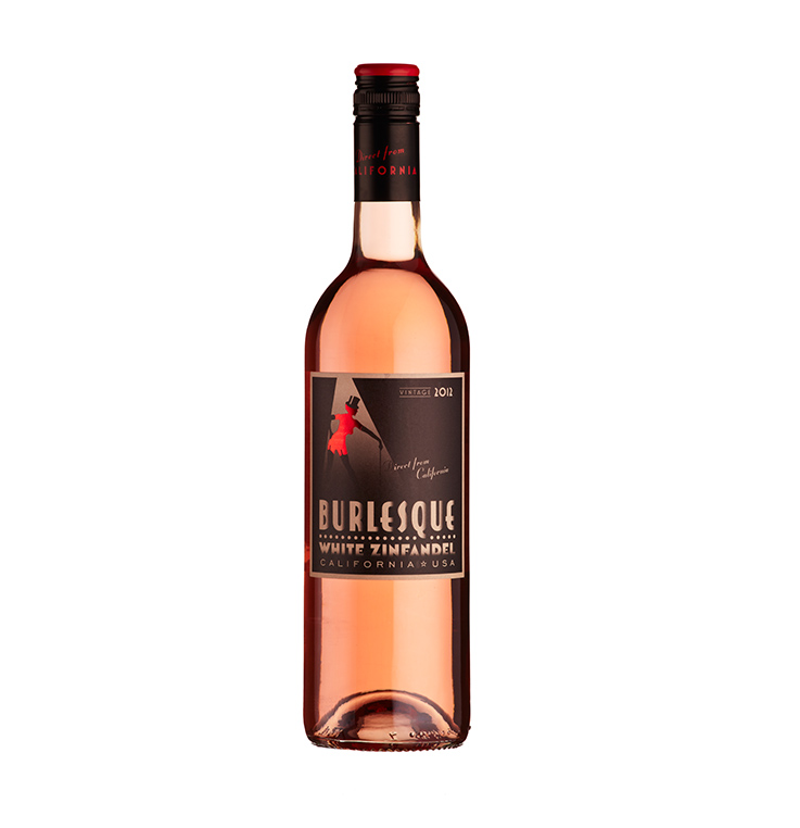 Burlesque White Zinfandel Rosé 2020 California USA