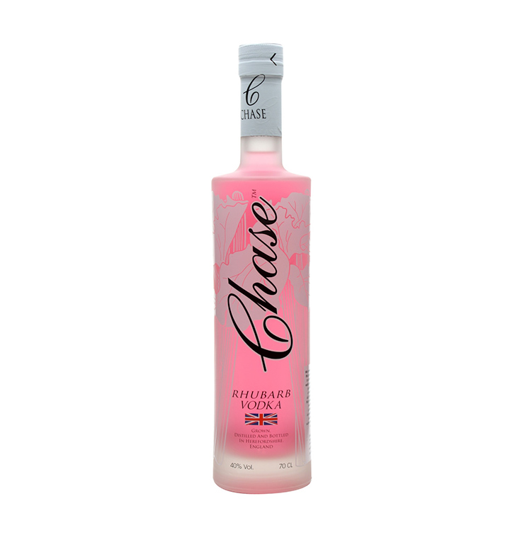Chase Rhubarb Vodka William Chase 40% 70cl England Great Britain 
