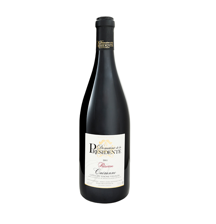 Domaine De La Presidente Cairanne Reserve 2011 Cotes Du Rhone Villages France