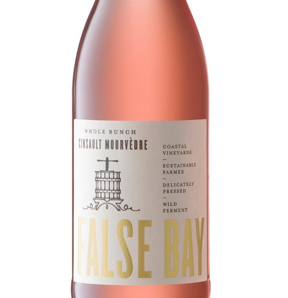 False Bay Whole Bunch Cinsault Mourvedre Rose 2019 South Africa