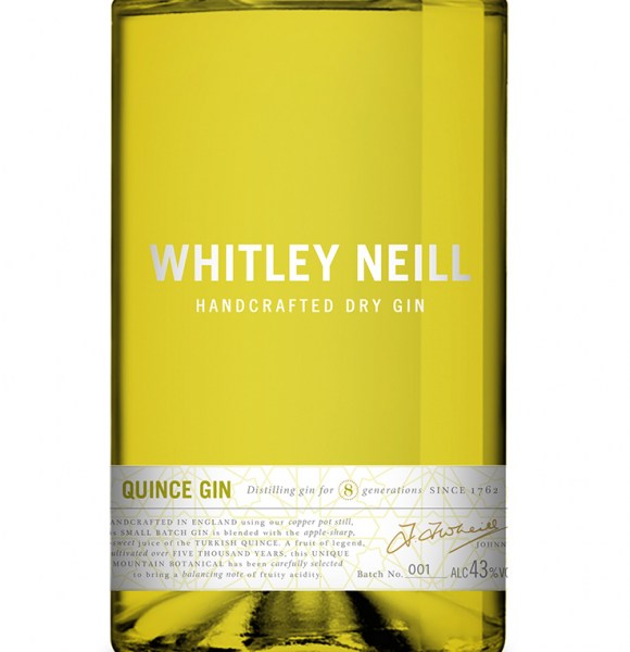 England Whitley Neill Handcrafted Quince Gin 70cl