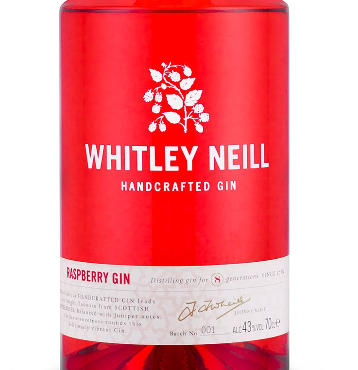 Whitley Neill Handcrafted Raspberry Gin 70cl