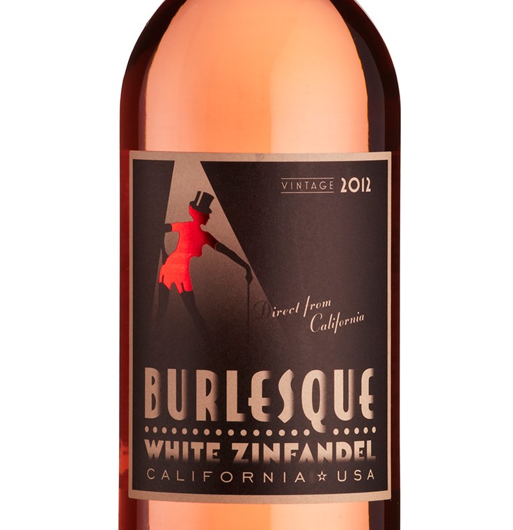 Burlesque White Zinfandel Rosé 2021 California USA