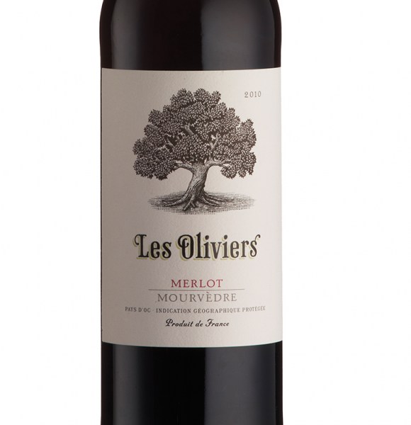 Les Oliviers Merlot Mourvèdre Pays d'Oc 2019 Languedoc France