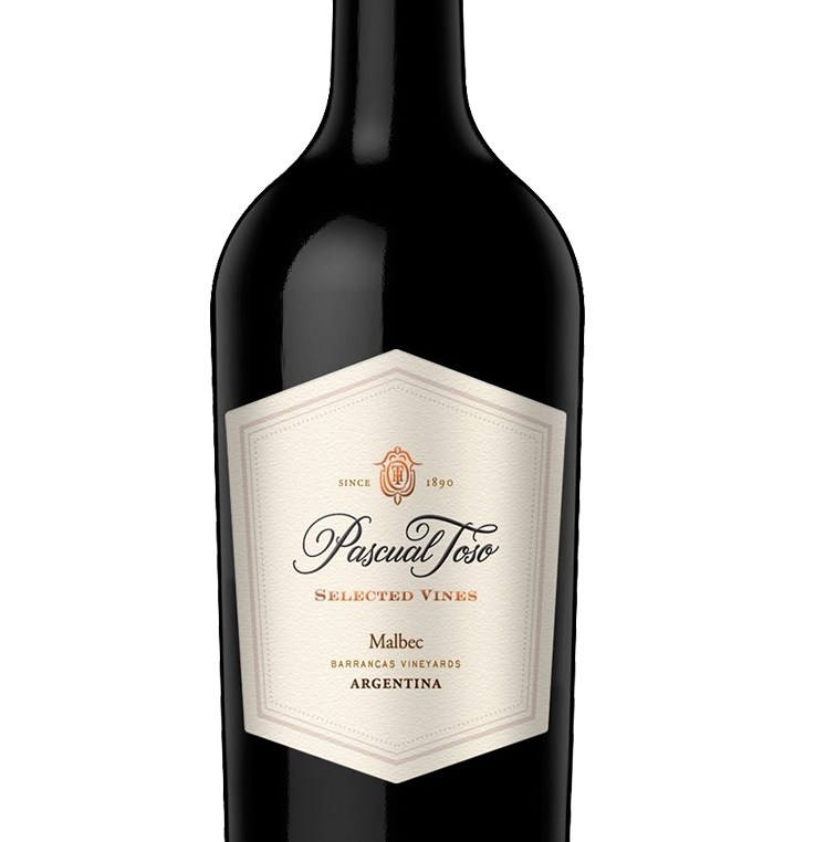 Pascual Toso Selected Vines Malbec 2022 Argentina AWARD WINNER