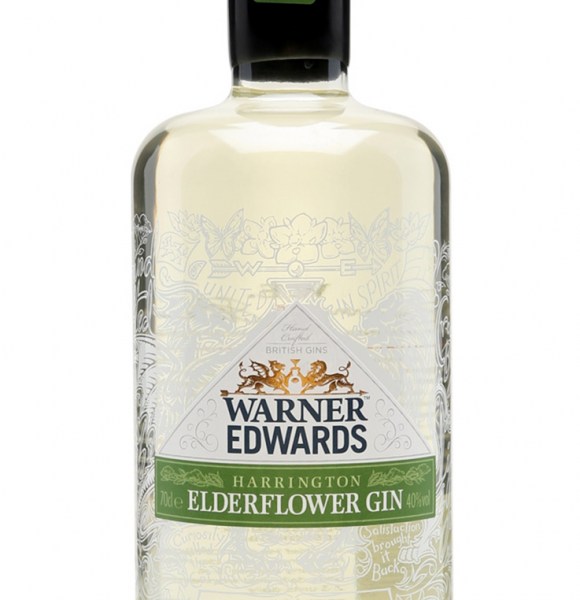 Warner Edwards Harrington Elderflower Gin 70cl England